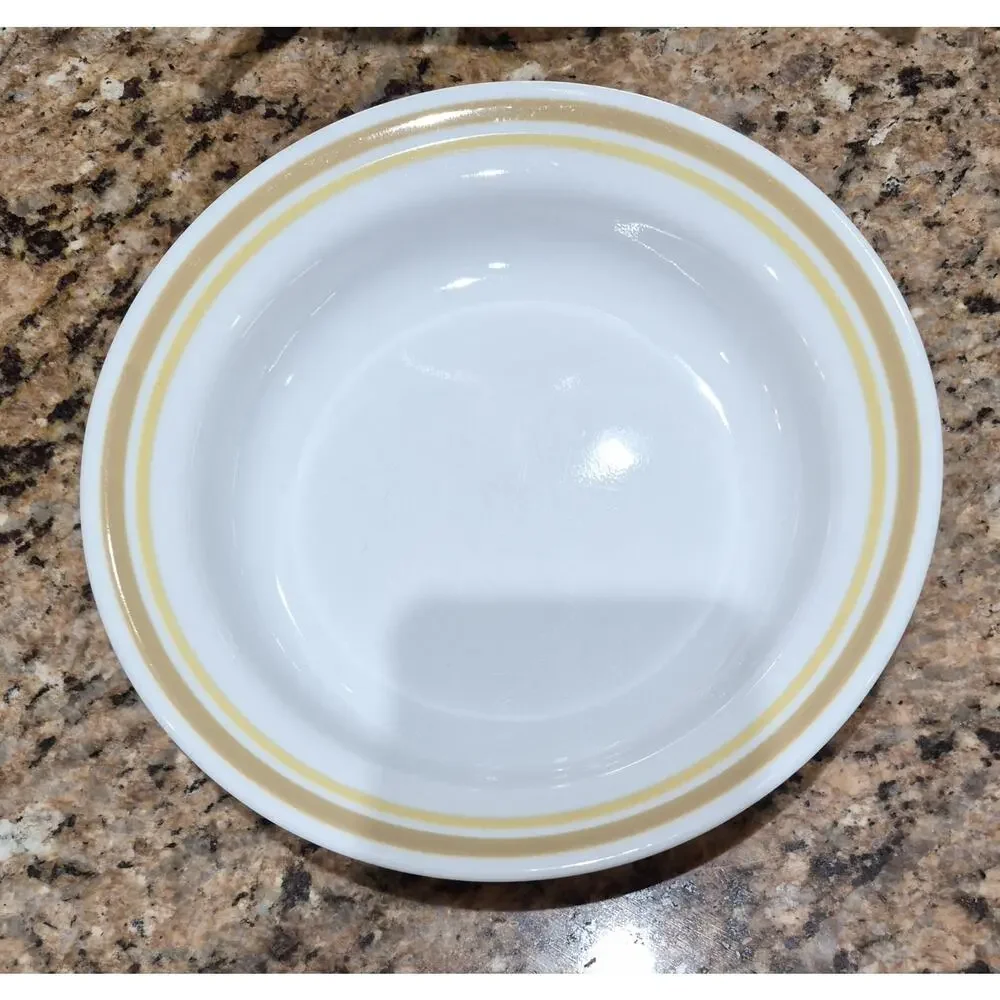 Corelle Citrus Dinnerware (2 Rimmed Bowls & 1 Luncheon Plate) Yellow